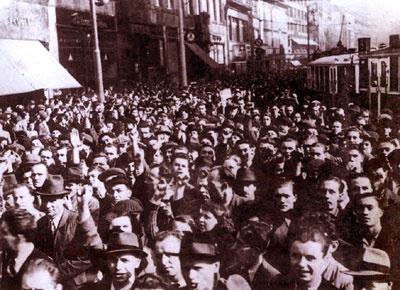 Demonštrácia - Praha 1939